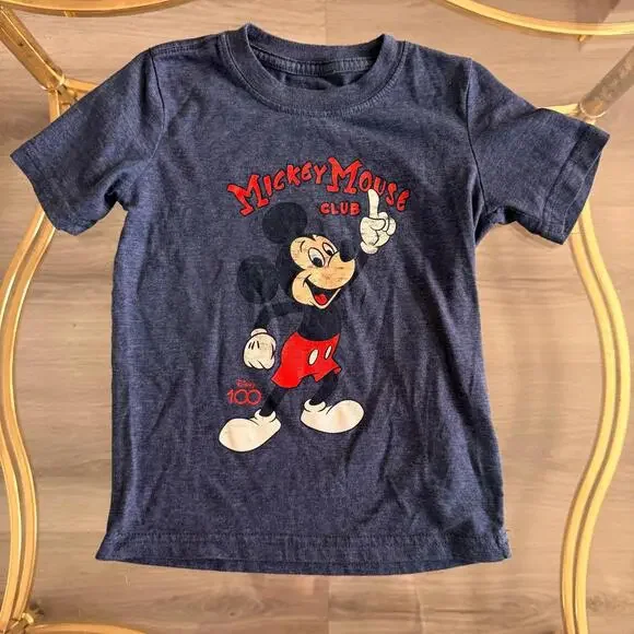 Disney 100 Mickey Mouse Club Toddler Tee 4T - Picture 4 of 4